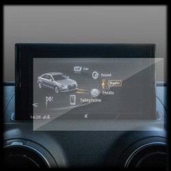 Folie SILKASE pentru Navigatie Audi A3 8V (2013-2020), protectie din silicon regenerabil