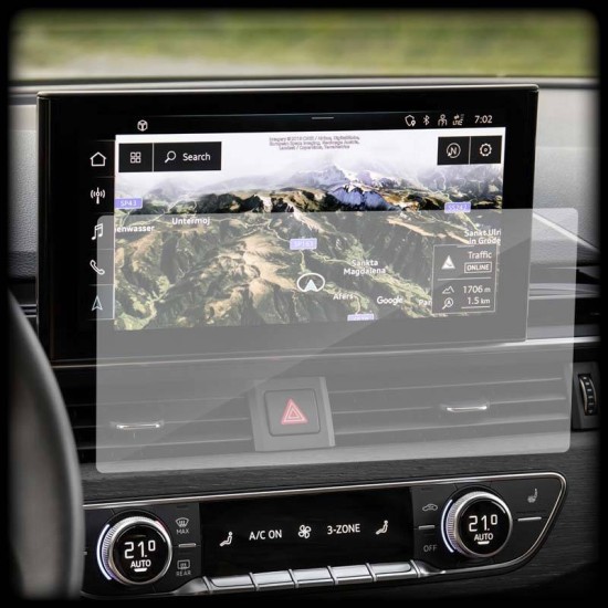 Folie SILKASE pentru Navigatie Audi A4 B9 Mib2, protectie din silicon regenerabil (SILKASE, Audi A4) by www.silkase.ro Folie SILKASE pentru Navigatie Audi A4 B9 Mib2, protectie din silicon regenerabil (Audi A4, V0143) by www.silkase.ro