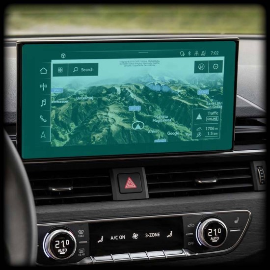 Folie SILKASE pentru Navigatie Audi A4 B9 Mib2, protectie din silicon regenerabil (SILKASE, Audi A4) by www.silkase.ro Folie SILKASE pentru Navigatie Audi A4 B9 Mib2, protectie din silicon regenerabil (Audi A4, V0143) by www.silkase.ro