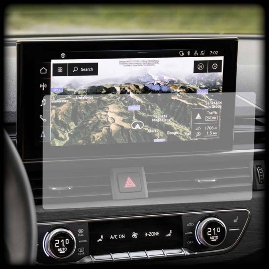Folie mata SILKASE pentru Navigatie Audi A4 B9 Mib2, protectie din silicon (SILKASE, Audi A4) by www.silkase.ro Folie mata SILKASE pentru Navigatie Audi A4 B9 Mib2, protectie din silicon (Audi A4, V0144) by www.silkase.ro