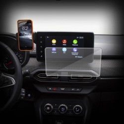 Folie SILKASE pentru Navigatie 8 inch Dacia Logan 3/ Sandero 3/Duster 3/Jogger, protectie din silicon regenerabil, Full Display