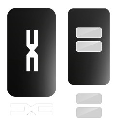 Folie skin, SILKASE, pentru cheie auto Dacia Logan 3, culoare Negru Mat Folie skin, SILKASE, pentru cheie auto Dacia Logan 3, culoare Negru Mat