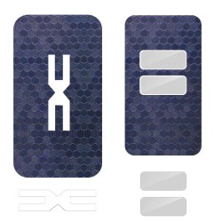 Folie skin, SILKASE, pentru cheie auto Dacia Logan 3, culoare Albastru Hexa Folie skin, SILKASE, pentru cheie auto Dacia Logan 3, culoare Albastru Hexa