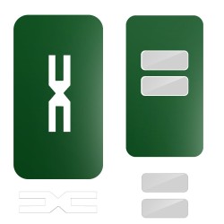 Folie skin, SILKASE, pentru cheie auto Dacia Logan 3, culoare Verde Inchis Mat Folie skin, SILKASE, pentru cheie auto Dacia Logan 3, culoare Verde Inchis Mat