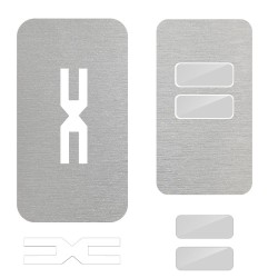 Folie skin, SILKASE, pentru cheie auto Dacia Logan 3, culoare Gri Deschis Folie skin, SILKASE, pentru cheie auto Dacia Logan 3, culoare Gri Deschis