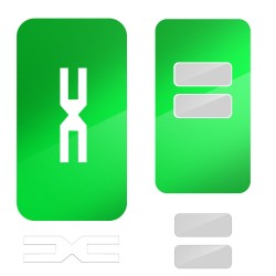 Folie skin, SILKASE, pentru cheie auto Dacia Duster, culoare Verde Neon Folie skin, SILKASE, pentru cheie auto Dacia Duster, culoare Verde Neon