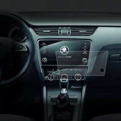 Folie SILKASE pentru Navigatie MIB 2, 8 Inch, Skoda Octavia 3/Fabia 3/Superb 3, protectie din silicon regenerabil, Full Display