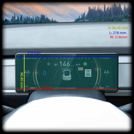 Folie mata SILKASE pentru Ceasuri Tesla Model Y, protectie din silicon (SILKASE, Model Y) by www.silkase.ro Folie mata SILKASE pentru Ceasuri Tesla Model Y, protectie din silicon (Model Y, V0127) by www.silkase.ro