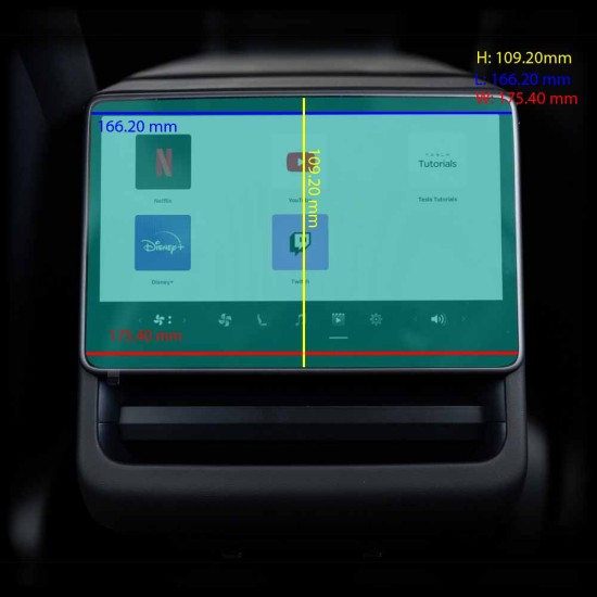 Folie mata SILKASE pentru Navigatie spate Tesla Model Y, protectie din silicon (SILKASE, Model Y) by www.silkase.ro Folie mata SILKASE pentru Navigatie spate Tesla Model Y, protectie din silicon (Model Y, V0128) by www.silkase.ro