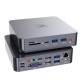 Docking Station SILKASE pentru MacBook Air/Pro, USB 3.0, Type-C, RJ45, HDMI 4K, 3.5mm jack, PD SD/TF, metalic gri (SILKASE, Docking stations) by www.silkase.ro Docking Station SILKASE pentru MacBook Air/Pro, USB 3.0, Type-C, RJ45, HDMI 4K, 3.5mm jack, PD SD/TF, metalic gri (Docking stations, L0068) by www.silkase.ro