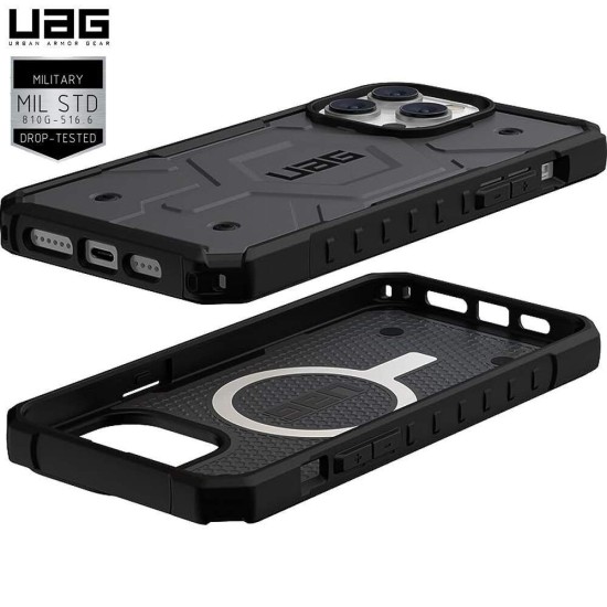 Carcasa UAG Pathfinder MagSafe Pentru Apple Iphone 15 Pro Max, Gri (UAG, iPhone 15 Pro) by www.silkase.ro Carcasa UAG Pathfinder MagSafe Pentru Apple Iphone 15 Pro Max, Gri (iPhone 15 Pro, 114281113333) by www.silkase.ro