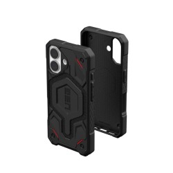 Husa UAG Monarch Pro MagSafe pentru Apple iPhone 16, kevlar, negru Husa UAG Monarch Pro MagSafe pentru Apple iPhone 16, kevlar, negru
