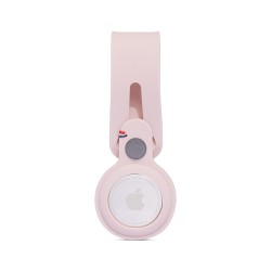 Breloc din silicon pentru Loop AirTag, Roz pudra