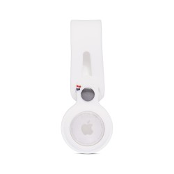 Breloc din silicon pentru Loop AirTag, Decoded, Alb