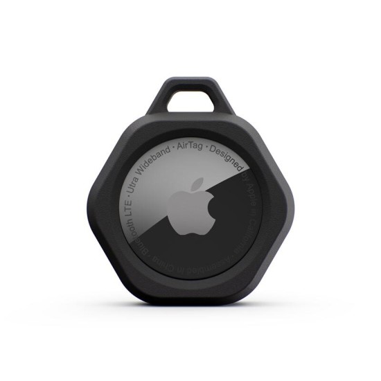 Carcasa de protectie cu carabiniera UAG Scout compatibila cu Apple AirTag, Antimicrobiana, Black (UAG, Ingredi) by www.silkase.ro Carcasa de protectie cu carabiniera UAG Scout compatibila cu Apple AirTag, Antimicrobiana, Black (Ingredi, 163208114040) by www.silkase.ro