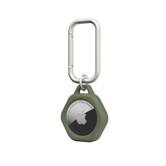 Carcasa de protectie cu carabiniera UAG Scout compatibila cu Apple AirTag, Antimicrobiana, Olive Drab (UAG, Ingredi) by www.silkase.ro Carcasa de protectie cu carabiniera UAG Scout compatibila cu Apple AirTag, Antimicrobiana, Olive Drab (Ingredi, 163208117272) by www.silkase.ro