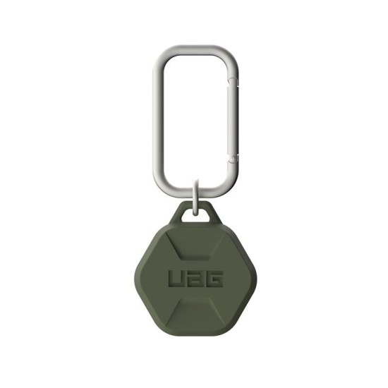 Carcasa de protectie cu carabiniera UAG Scout compatibila cu Apple AirTag, Antimicrobiana, Olive Drab (UAG, Ingredi) by www.silkase.ro Carcasa de protectie cu carabiniera UAG Scout compatibila cu Apple AirTag, Antimicrobiana, Olive Drab (Ingredi, 163208117272) by www.silkase.ro
