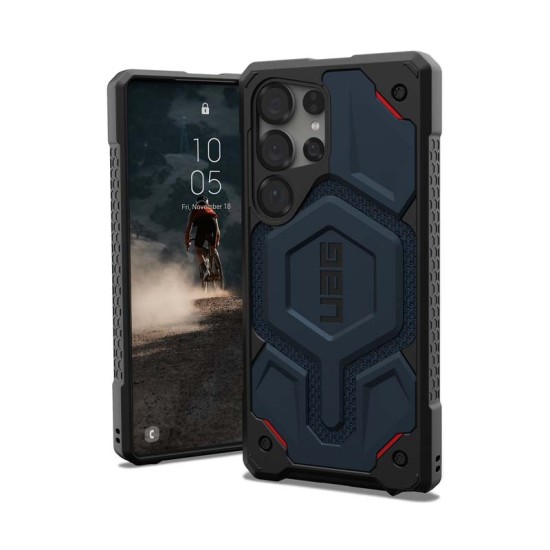 Husa UAG Monarch Pro pentru Samsung Galaxy S25 Ultra, Magsafe, Kevlar Mallard (S25 Ultra, 214461113955) by www.silkase.ro