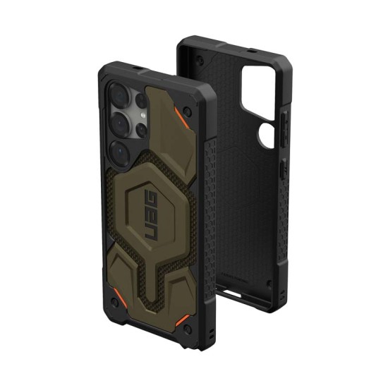 Husa UAG Monarch Pro pentru Samsung Galaxy S25 Ultra, Magsafe, Kevlar Element Green (UAG, S25 Ultra) by www.silkase.ro Husa UAG Monarch Pro pentru Samsung Galaxy S25 Ultra, Magsafe, Kevlar Element Green (S25 Ultra, 21446111397B) by www.silkase.ro