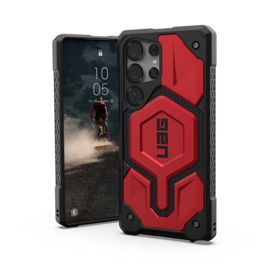 Husa UAG Monarch Pro pentru Samsung Galaxy S25 Ultra, Magsafe, Crimson (UAG, S25 Ultra) by www.silkase.ro Husa UAG Monarch Pro pentru Samsung Galaxy S25 Ultra, Magsafe, Crimson (S25 Ultra, 214461119494) by www.silkase.ro