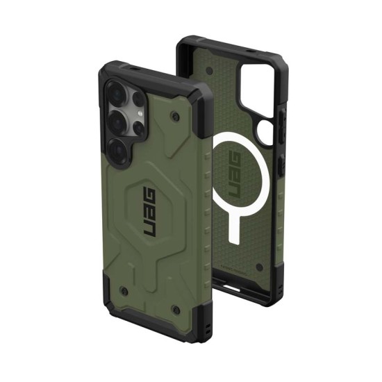 Husa UAG Pathfinder pentru Samsung Galaxy S25 Ultra, Magsafe, Olive Drab (S25 Ultra, 214476117272) by www.silkase.ro