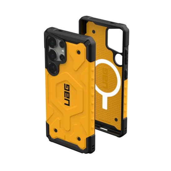 Husa UAG Pathfinder pentru Samsung Galaxy S25 Ultra, Magsafe, Heritage Yellow (UAG, S25 Ultra) by www.silkase.ro Husa UAG Pathfinder pentru Samsung Galaxy S25 Ultra, Magsafe, Heritage Yellow (S25 Ultra, 214476118282) by www.silkase.ro
