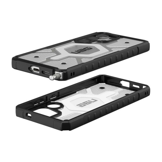 Husa UAG Pathfinder Clear pentru Samsung Galaxy S25 Ultra, Magsafe, Ice/Silver (UAG, S25 Ultra) by www.silkase.ro Husa UAG Pathfinder Clear pentru Samsung Galaxy S25 Ultra, Magsafe, Ice/Silver (S25 Ultra, 214483114333) by www.silkase.ro
