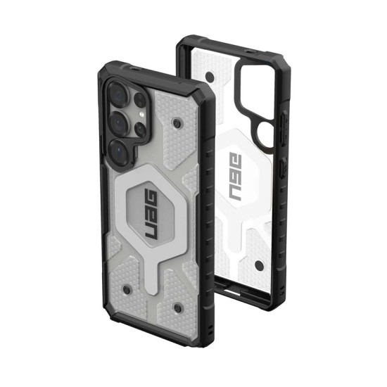 Husa UAG Pathfinder Clear pentru Samsung Galaxy S25 Ultra, Magsafe, Ice/Silver (UAG, S25 Ultra) by www.silkase.ro Husa UAG Pathfinder Clear pentru Samsung Galaxy S25 Ultra, Magsafe, Ice/Silver (S25 Ultra, 214483114333) by www.silkase.ro