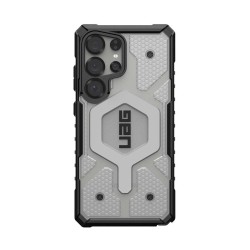 Husa UAG Pathfinder Clear pentru Samsung Galaxy S25 Ultra, Magsafe, Ice/Silver