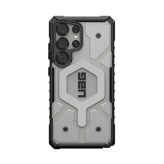 Husa UAG Pathfinder Clear pentru Samsung Galaxy S25 Ultra, Magsafe, Ice/Silver (UAG, S25 Ultra) by www.silkase.ro Husa UAG Pathfinder Clear pentru Samsung Galaxy S25 Ultra, Magsafe, Ice/Silver (S25 Ultra, 214483114333) by www.silkase.ro