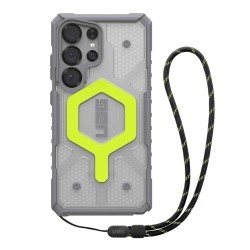 Husa UAG Pathfinder Clear w pentru Samsung Galaxy S25 Ultra, Magsafe, Active Neon