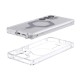 Husa UAG Plyo Pro pentru Samsung Galaxy S25 Ultra, Magsafe, Ice/Silver (S25 Ultra, 214486114333) by www.silkase.ro