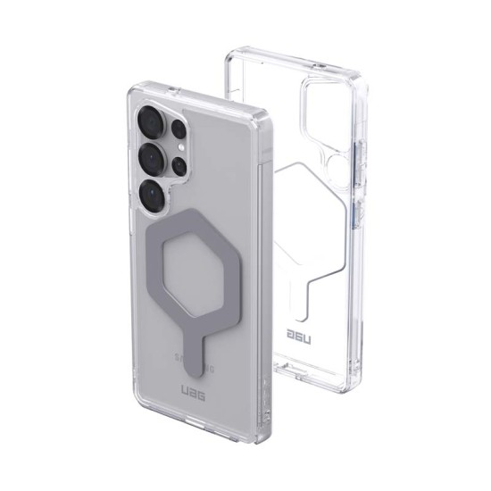 Husa UAG Plyo Pro pentru Samsung Galaxy S25 Ultra, Magsafe, Ice/Silver (S25 Ultra, 214486114333) by www.silkase.ro