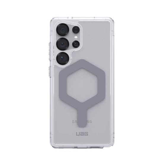 Husa UAG Plyo Pro pentru Samsung Galaxy S25 Ultra, Magsafe, Ice/Silver (S25 Ultra, 214486114333) by www.silkase.ro