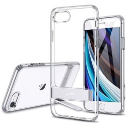 Husa Premium ESR Air Shield pentru iPhone SE 2 (2020) / iPhone 8 (4.7"), Functie Stand, Transparent