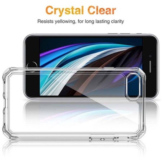 Husa Hibrida Antisoc ESR Air Armor pentru iPhone SE 2 (2020) / iPhone 8 (4.7"), Transparent (iPhone 7, 4894240103531) by www.silkase.ro