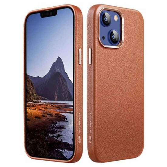 Husa piele ESR Metro Premium pentru Apple iPhone 13, maro (ESR, iPhone 13) by www.silkase.ro Husa piele ESR Metro Premium pentru Apple iPhone 13, maro (iPhone 13, 4894240150153) by www.silkase.ro