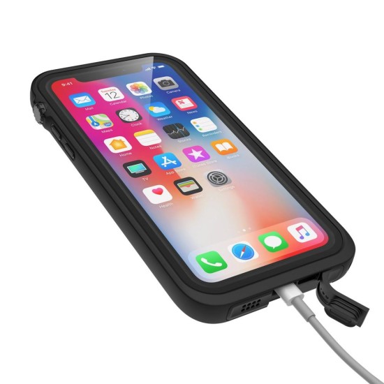 Husa Catalyst Waterproof Apple iPhone X, negru (Catalyst, iPhone X) by www.silkase.ro Husa Catalyst Waterproof Apple iPhone X, negru (iPhone X, CATIPHOXBLK) by www.silkase.ro