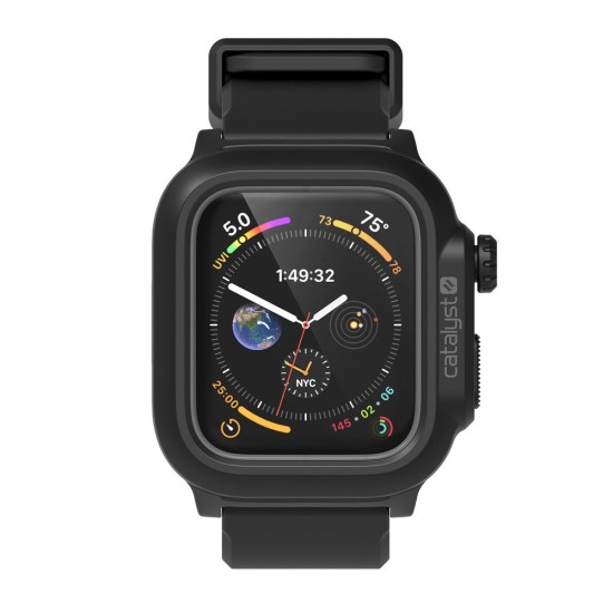 Husa Catalyst Waterproof Apple Watch 6/SE/5/4 44mm, negru (Catalyst, Ingredi) by www.silkase.ro CATALYST Husă Waterproof Apple Watch 49/46/45/44mm (Ultra 3-1/Seria 11/SE), Negru (Ingredi, CAT44WAT4BLK) by www.silkase.ro