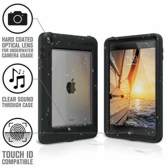 Husa Catalyst Waterproof Apple iPad mini 5 2019, negru (Ingredi, CATIPDMI5BLK) by www.silkase.ro