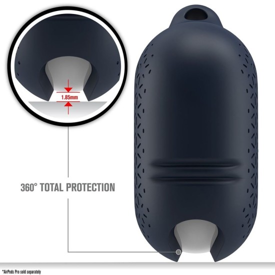 Husa Catalyst Waterproof Premium AirPods Pro, albastru (Catalyst, Pro) by www.silkase.ro Husa Catalyst Waterproof Premium AirPods Pro, albastru (Pro, CATAPDPROTEXNAV) by www.silkase.ro