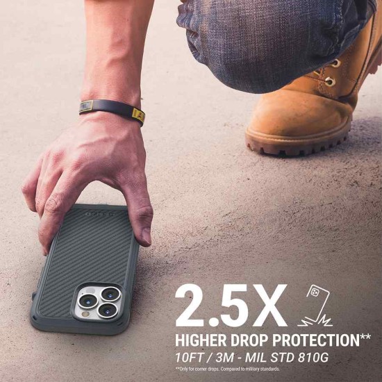 Husa Catalyst Vibe Apple iPhone 13 Pro Max, gri (iPhone 13 Pro Max, CATVIBE13GRYL) by www.silkase.ro
