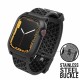 Husa Catalyst Active Defense Apple Watch 7 41mm, negru (Catalyst, Ingredi) by www.silkase.ro CATALYST Husă Active Defense Apple Watch 42/41/40/38mm (Seria 11/SE), Negru (Ingredi, CAT41DROP7BLK) by www.silkase.ro