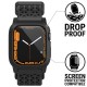 Husa Catalyst Active Defense Apple Watch 7 41mm, negru (Catalyst, Ingredi) by www.silkase.ro CATALYST Husă Active Defense Apple Watch 42/41/40/38mm (Seria 11/SE), Negru (Ingredi, CAT41DROP7BLK) by www.silkase.ro
