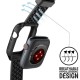 CATALYST Husă Active Defense Apple Watch 49/46/45/44mm (Ultra 3-1/Seria 11/SE), Negru (Ingredi, CAT45DROP7BLK) by www.silkase.ro