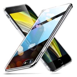 Carcasa ESR iPhone SE 2020 / 8 / 7 Mimic-Ice Shield Tempered Glass Case, Clear
