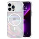 Husa Case Mate MagSafe Soap Bubble, iridescent Apple iPhone 13 Pro, transparent/curcubeic (Case Mate, iPhone 13 Pro) by www.silkase.ro Husa Case Mate MagSafe Soap Bubble, iridescent Apple iPhone 13 Pro, transparent/curcubeic (iPhone 13 Pro, CM046638) by www.silkase.ro