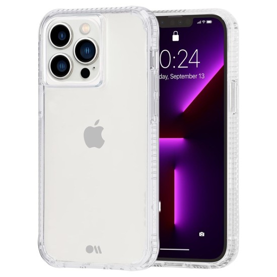 Husa Case Mate Tough Plus Apple iPhone 13 Pro, transparent (iPhone 13 Pro, CM046666) by www.silkase.ro