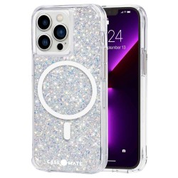 Husa Case Mate MagSafe Twinkle stardust Apple iPhone 13 Pro, transparent/spatial Husa Case Mate MagSafe Twinkle stardust Apple iPhone 13 Pro, transparent/spatial
