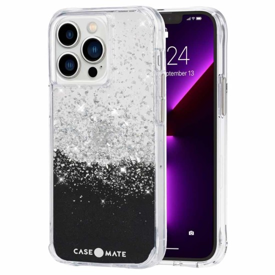 Husa Case Mate Karat Onyx Apple iPhone 13 Pro, transparent/negru (Case Mate, iPhone 13 Pro) by www.silkase.ro Husa Case Mate Karat Onyx Apple iPhone 13 Pro, transparent/negru (iPhone 13 Pro, CM046686) by www.silkase.ro